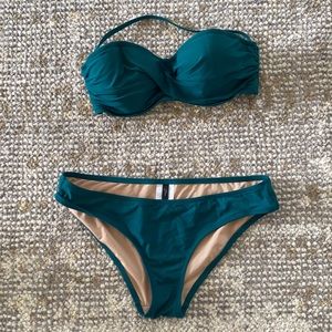 Jcrew strapless bikini. Beautiful! Like new